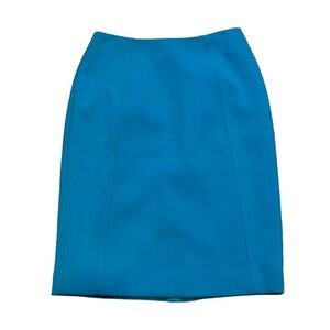 Halogen Teal Womens Pencil Skirt Size 0P